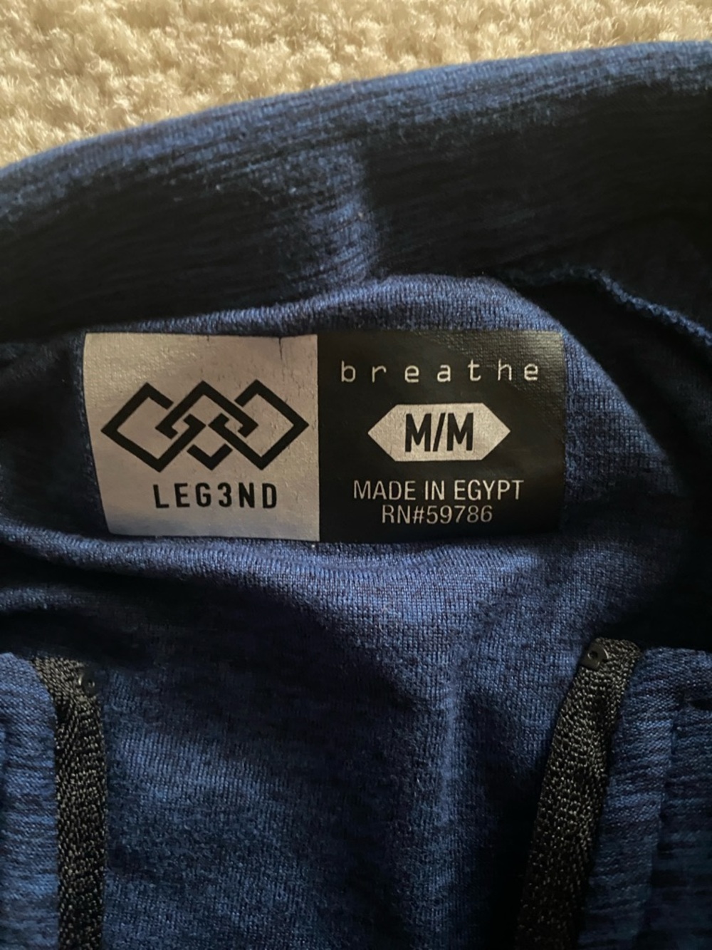 Leg3nd brand Medium long sleeve top made in Egypt - Picture 6 of 7